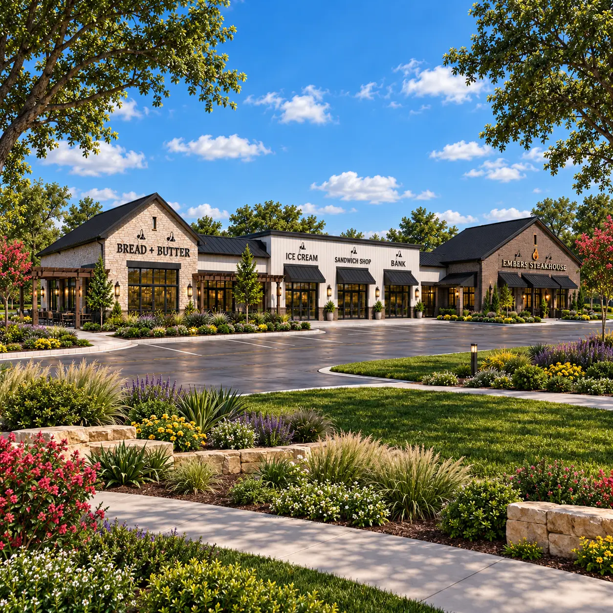 The Shops at Verdara with boutique retail and dining storefronts